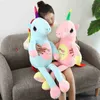 Nouveauté grand mignon licorne câlins mignon arc-en-ciel cheval doux poupée câlin câlins pour enfants cadeau pour copines J220729