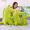 1pc 40cm60cm Chete Crocodilo Crushion Cushion Soft Creative Cartoon Animal Crocodilo Cuddles Home Decoração Doll Cadeir