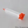 Glue Syringe Container Air Distribution 30cc Adhesive Syringe Barrel Sleeve Piston End Caps Top Hats