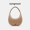 HBP Sacs à bandoulière Stuff Sacks Songmont Songyue Series Medium Plush Moon Bag Automne et Hiver New One Crossbody Underarm Femme