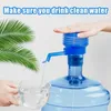 Other Kitchen Dining Bar 50 Pcs 3 5 Gallon Water Jug Cap Anti Splash Bottle Caps Reusable 55mm Non Spill with Handle 221124