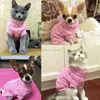 Color Dog 5 Apparel Dogs Sweat ciepłe zwierzaki wełniane kołnierzowe swetry do małego pieska urocze dzianiny klasyczne bluzy kota