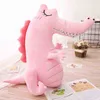 1pc 40cm60cm Chete Crocodilo Crushion Cushion Soft Creative Cartoon Animal Crocodilo Cuddles Home Decoração Doll Cadeir