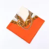 Schals poben reine Seidenschal Frauen gro￟e Schals Stolen Schmelzkettendruck quadratische Echarpes Foulards Femme Wrap Bandanas 130 130 cm