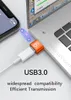 6A USB 3.0 till typ-C kvinnlig adapter OTG-omvandlare f￶r Samsung Xiaomi PC Car Charging Connector Accessories