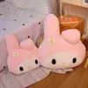 Cartoon Anime Kawaii My Melody Decorazione Cuscino Morbido Peluche Carino Decorazione della stanza Soggiorno Cuscino del divano Splendido regalo J220729