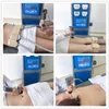 Cool Wave Plus Maschine Stoßwellen-Physiotherapie Kryolipolyse 2-in-1-Ausrüstung Stoßwellen-Fettgefriergerät Kryotherapie-Pads zur Schmerzlinderung ED-Behandlung