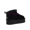 Designer Fashion Australia Stivali Luxury Womens Australian Boot Classic Ultra Mini Platform Stivali da neve Pelliccia di lana scamosciata Stivaletti invernali caldi 35-42