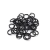 100pcs/torba metalowe złącza do biżuterii Making Black Bronze Color łączący pierścień