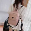 Purse new 2022 Pu backpack anti-theft large capacity leisure travel bag student book