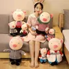 2652Cm Beautiful nese Zodiac Pig Plush Toys Stuffed Cute Animals Dolls Baby Piggy Kids Sussen Pillow For Girls Birthday Gifts J220729