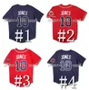 College Baseball Wears Vintage Atlanta Baseball Jersey Hank Aaron Dale Murphy Freddie Freeman Dansby Swanson Chipper Jones Deion Sanders John Smoltz Greg 31 Maddux