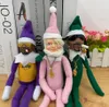 Snoop on A Stoop Hip Hop Lovers Cross Border Snooping Bent Over Christmas Elf Resin Doll P1124