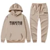 Mens Tracksuits Tracksuit Trend Hooded 2 Pieces Set Hoodie Sweatshirt Sweatpants Sportwear Jogging Outfit Trapstar Man Clothing 221124
