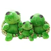 Mignon peluche tortue grands yeux poupée verte simulation créative animal doux jouets en peluche ld cadeaux d'anniversaire bébé confort jouets drôle nouveau J220729