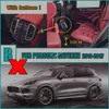 Mattes de plancher de voiture pour Porsche pour Cayenne 2011 2012 2013 2014 2015 2017 2017 Auto-pied Auto Foot Pads Automobile Accessoires intérieurs H26344556