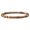 4mm Energy Bead Natural Tiger Eye Stone Bracelet for Men Women Yoga Bracelets Handmade Charm Jewelry