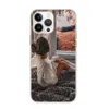 Söta julflickor 1,5 mm mjuka TPU -fodral för iPhone 15 14 Pro Max Plus 13 12 11 XS Max XR X 8 7 6 iPhone15 Xmas Lady Women Merry Presentbil Snöhund Lovel Clear Gel telefonomslag