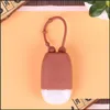 Party Favor Party Favor 30 Ml Blank Hand Sanitizer Holder Portable Travel Bottle Gel Alkohol Liquid Soap Dispenser Sile 12 Dhocw