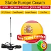 衛星レシーバーアクセサリーCCCAM DVB S2ヨーロッパクライン8ラインポーランドポルトガルドイツ2022