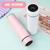 Water Bottles 500ML Digital Thermos Cup Smart Intelligent Temperature Display Bottle Heat Preservation Vacuum Flask Coffee Tea 221124