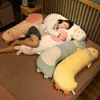 Push Long Curved Cuddles Dinosaur Cushion Soft Sofa Baby Cushion New Year Home Decor For Girlfriend Valentine's Day gift J220729