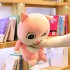 2360cm kawaiiビッグアイスリスリスリスリスcuddleソフト漫画動物リス埋め詰めた人形装飾おもちゃキッズベストギフトJ220729