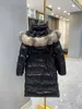Fashion Women's Down Parkas Winter Letter Imprimer Puffer Jacket Monclair Designer Casua Casua Lpadded Coat