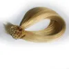 0.8GR ST 200 Strands Lot Indian Remy Italian Keratin Human Hair V Tip H￥rf￶rl￤ngningar 16 '' 18 "20" 22 "24"