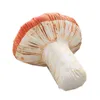 Simulation champignon coiffure nourriture oreiller en peluche canapé chambre taille oreiller imitation câlins pour parodie drôle cadeau de Noël J220729