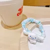 Bambole di peluche Sanrios Anime Cinnamoroll Ragazze Elastico Porta coda di cavallo Copricapo Fasce elastiche per capelli Kawaii Accessori per ragazze Regali Giocattoli 221125