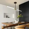 Lampes suspendues LED modernes lumières salon cuisine pédant art décoration lampe suspendue bar salle à manger luminaires