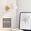 Wandlampen Nordic Einfache Massivholz Lampe Kreative Macarons Farbe Gerade Wohnzimmer Korridor Schlafzimmer Nachttischlampe