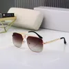 Designer Quadratische Sonnenbrille Männer Frauen Unisex Vintage Shades Fahren Polarisierte Sonnenbrille Männliche Sonnenbrille 0852 Mode Metall mit Box
