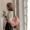 Purses Bag Women's Advanced Feeling Bag Ny Versatile Air Canvas Simple One Shoulder Hand stor kapacitet