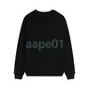 Luxuriöses Designer-Herren-Sweatshirt mit langen Ärmeln, Bärenmuster, Buchstabendruck, Sweatshirt, Modemarke, Pullover für Damen, lockeres Oberteil, Schwarz, Weiß, asiatische Größe M-2XL