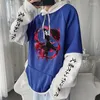 Męskie bluzy z kapturem Bungo bezpańskie psy Ryuunosuke Akutagawa Anime Unisex Harajuku Bungou fajna kreskówka gotycka zimowa męska bluza