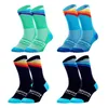 Mounchain Sportsocken, 1 Paar, Unisex, professionell, atmungsaktiv, kniehoch, für Radfahren, Laufen, Sport, Größe 38-39, für Damen und Herren