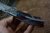 Y-Start M390 BLADE POCKT KNIVER Snabbt ￶ppet keramiskt kulager Tv￤tt TC4 Titanhandtag utomhusg￥va Jakter Kniv LK5029