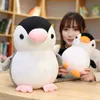 253545Cm Creative Simulation Câlins Pingouin En Peluche Câlins Kawaii Logiciel Couple Pingouin En Peluche Pop Enfants Jouet Décor À La Maison J220729