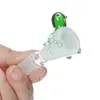 Herb Holder Colorful Smoking Accessories 60mm Height 25mm Diameter Glass Bowl for Bongs Water Pipe Dab Rigs