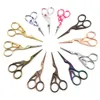 Wholesale 11.5cm Scissors 4.5inch Stainless steel scissor Yarn cuttor Tea Cross embroidery thread scissors