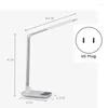 Table Lamps 10W Portable With Eye Protect Study Business Light Lamp For Home Office US Plug