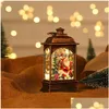 Juldekorationer Juldekorationer Lykta L￤tt LED PORTABLE CANDLE LAMP NATT FￖR FESTIVLE FIREPLACECHRISTMAS DROLE DELIVE DHDLX