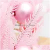 Décorations De Noël Décorations De Noël Pvc Mini Arbre Artificiel Rose Bureau Dans El Shop Malls Maison Ornements Drop Delivery Gard Dhfou