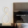 Tischlampen Postmoderne minimalistische Mode Persönlichkeit Schlafzimmer Nachttisch kreative Art Deco Lampe Schreibtisch