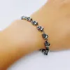 Link Bracelets Bracelet Gothic Skull Jewelry Alloy Material Beaded Bangles Dropship