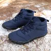 Dress Shoes Winter Snow Boots For Men Women Keep Warm Cotton Outdoor Hiking Plush High Ankle Big Size 47 Man Sneakers 221125