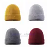 Klassisk designer Beanie Autumn Winter Beanies Hot Style Men's and Women's Fashion Knit Hat Outdoor Håll varma sex färger H1