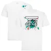 F1-Formel-1-Rennuniform, Teamuniform, kurzärmliges T-Shirt für Herren, individuell anpassbar